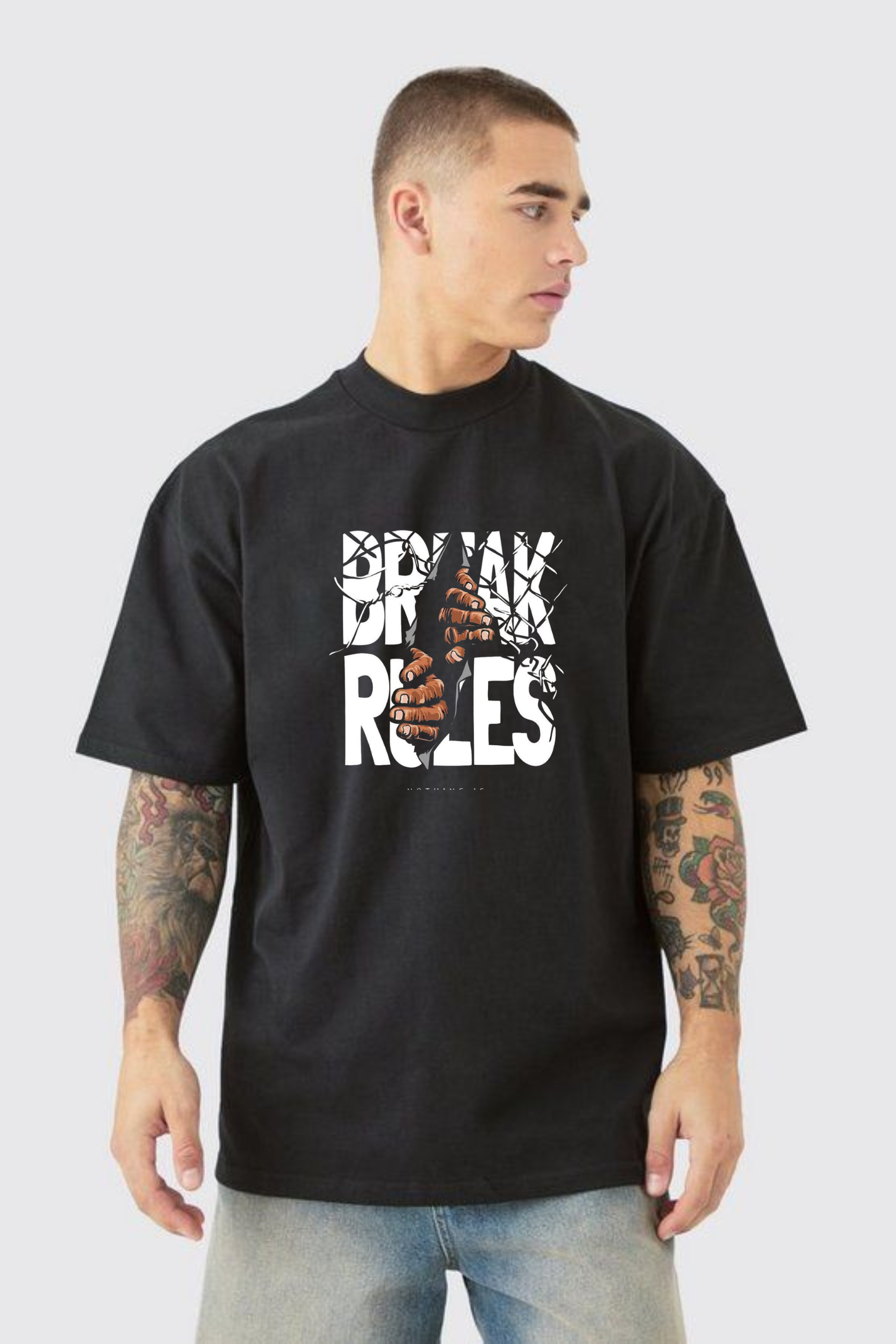 Break the Rules - Over Size T-Shirt