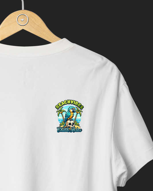 Beach Vibes Pocket Printed T-Shirt