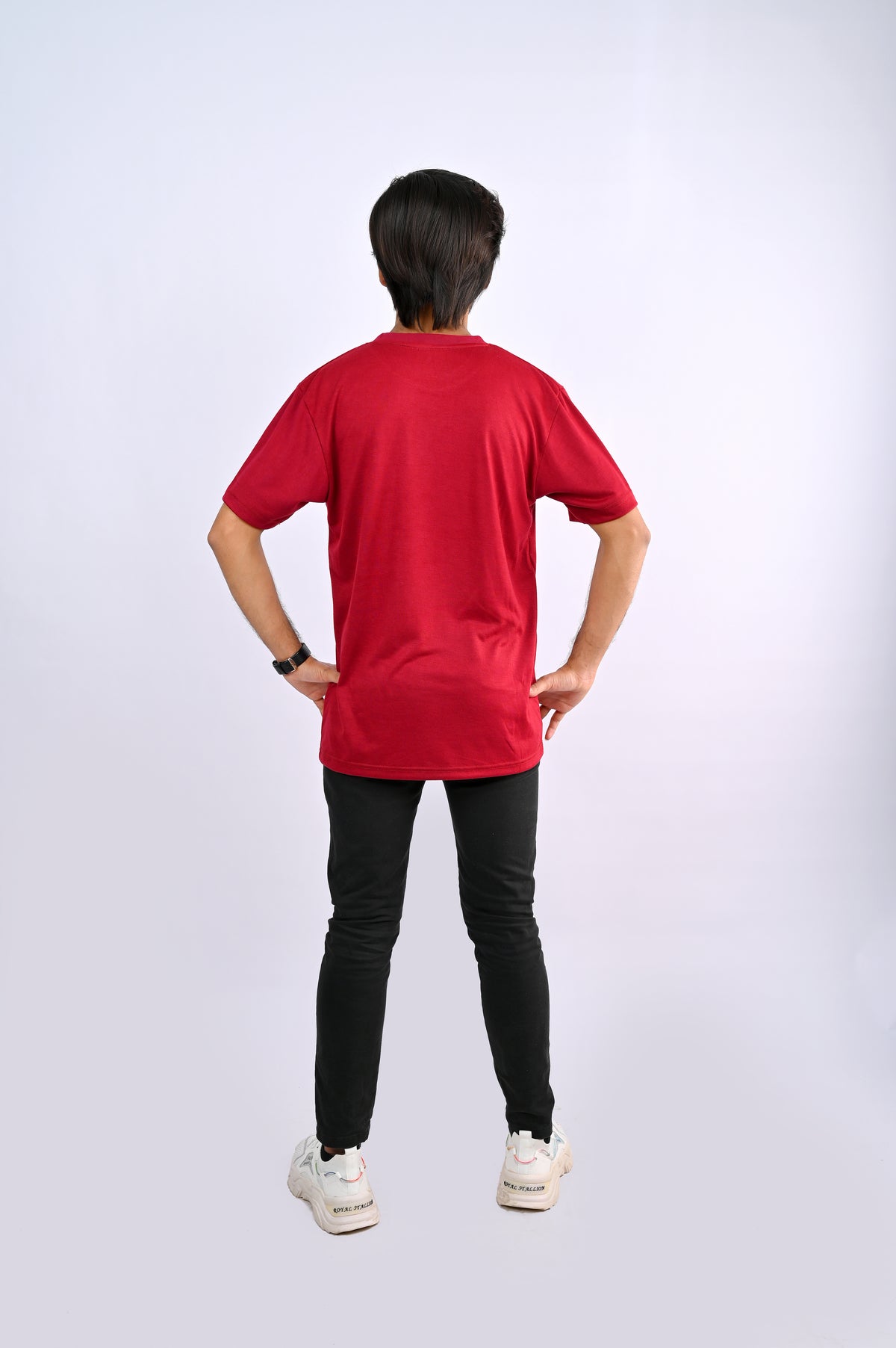 Red Round Neck T-Shirt