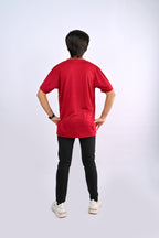 Red Round Neck T-Shirt