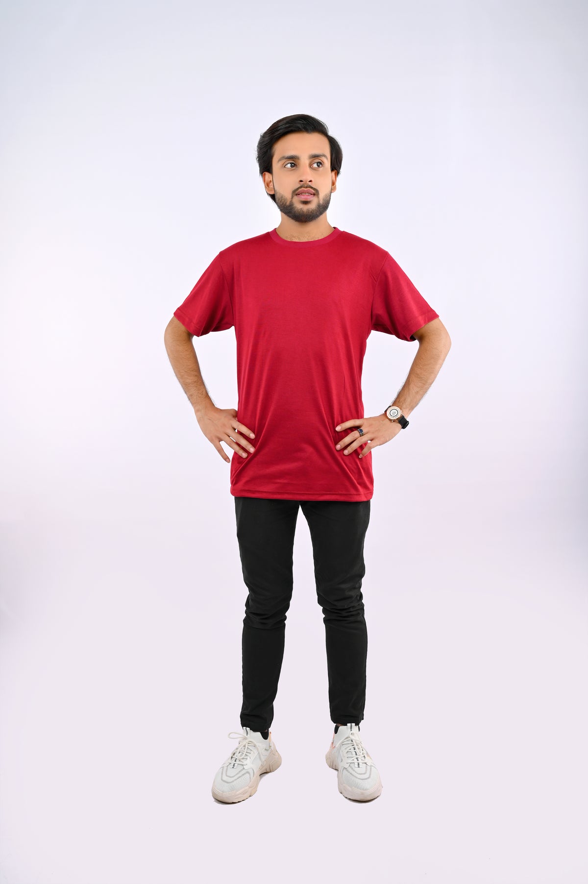 Red Round Neck T-Shirt