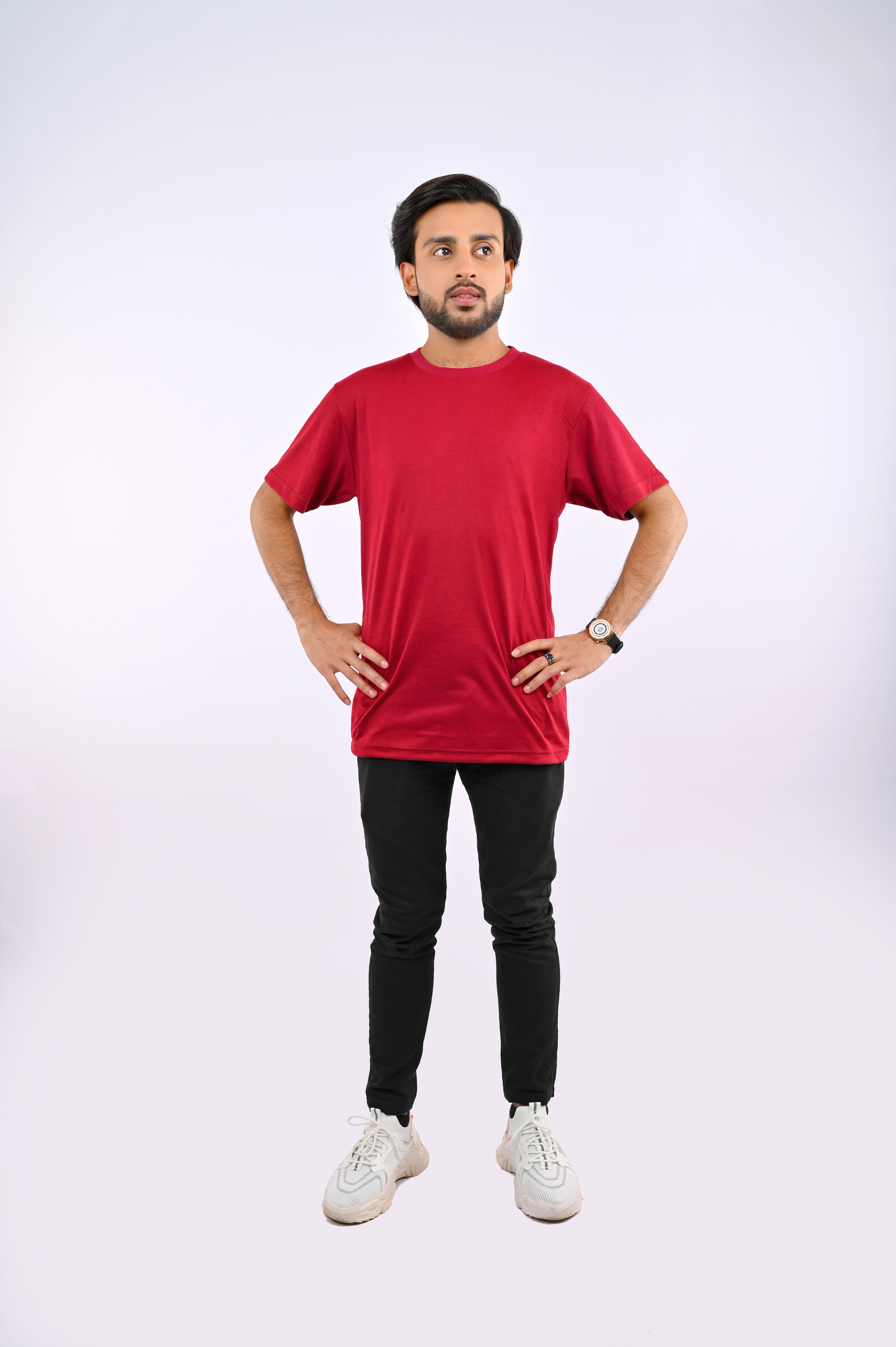 Red Round Neck T-Shirt