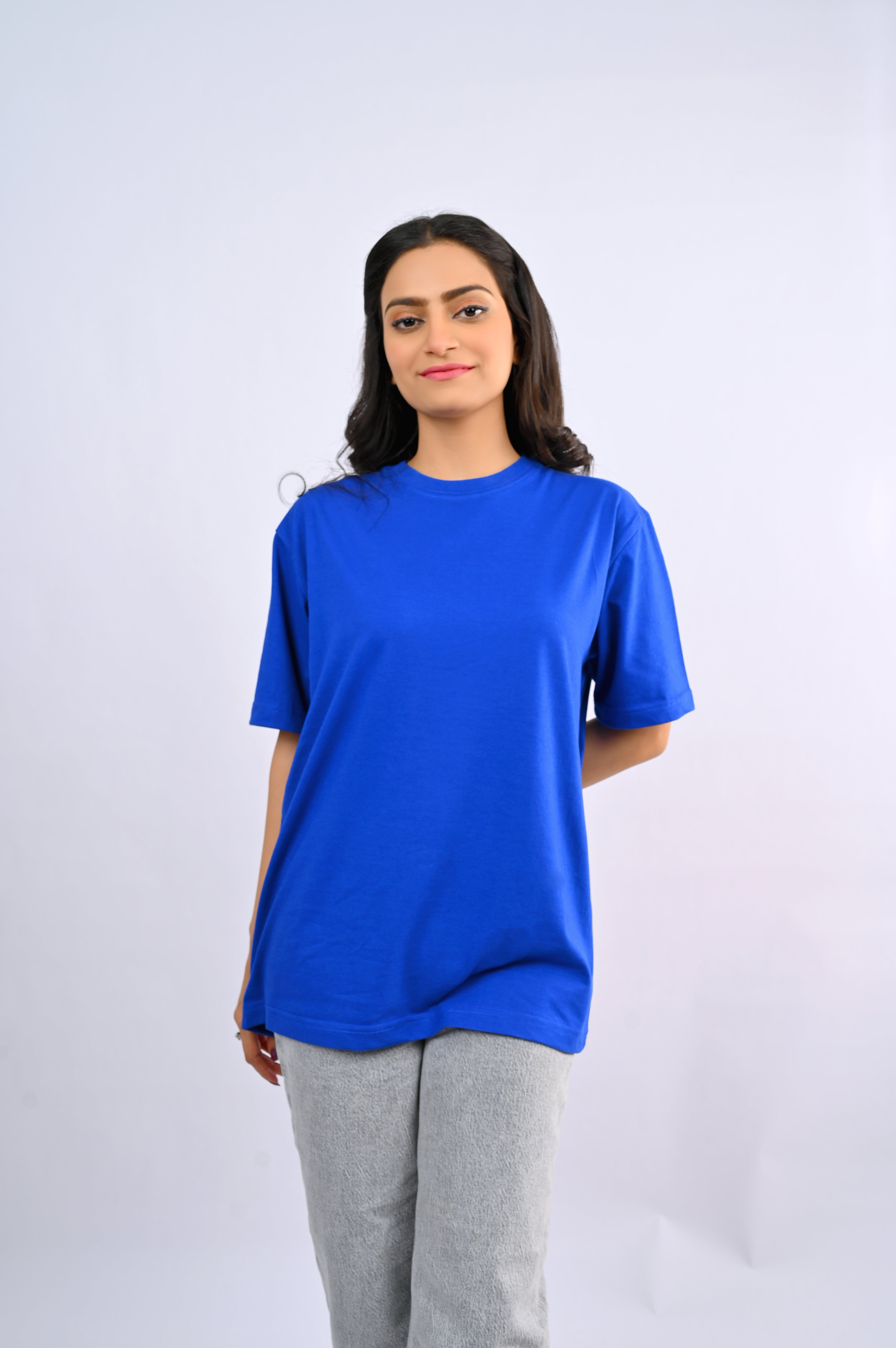 Royal Blue Round Neck