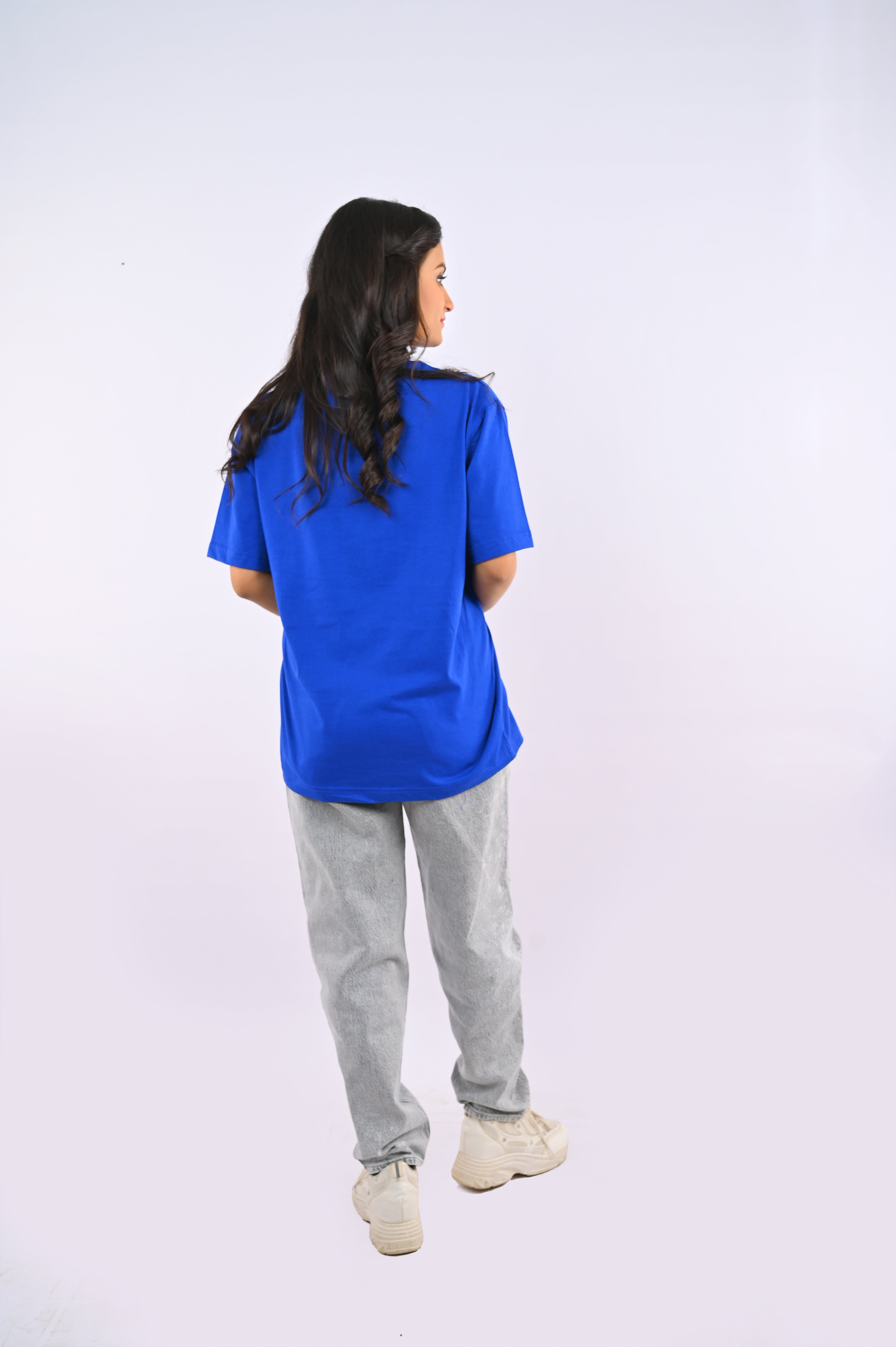Royal Blue Round Neck