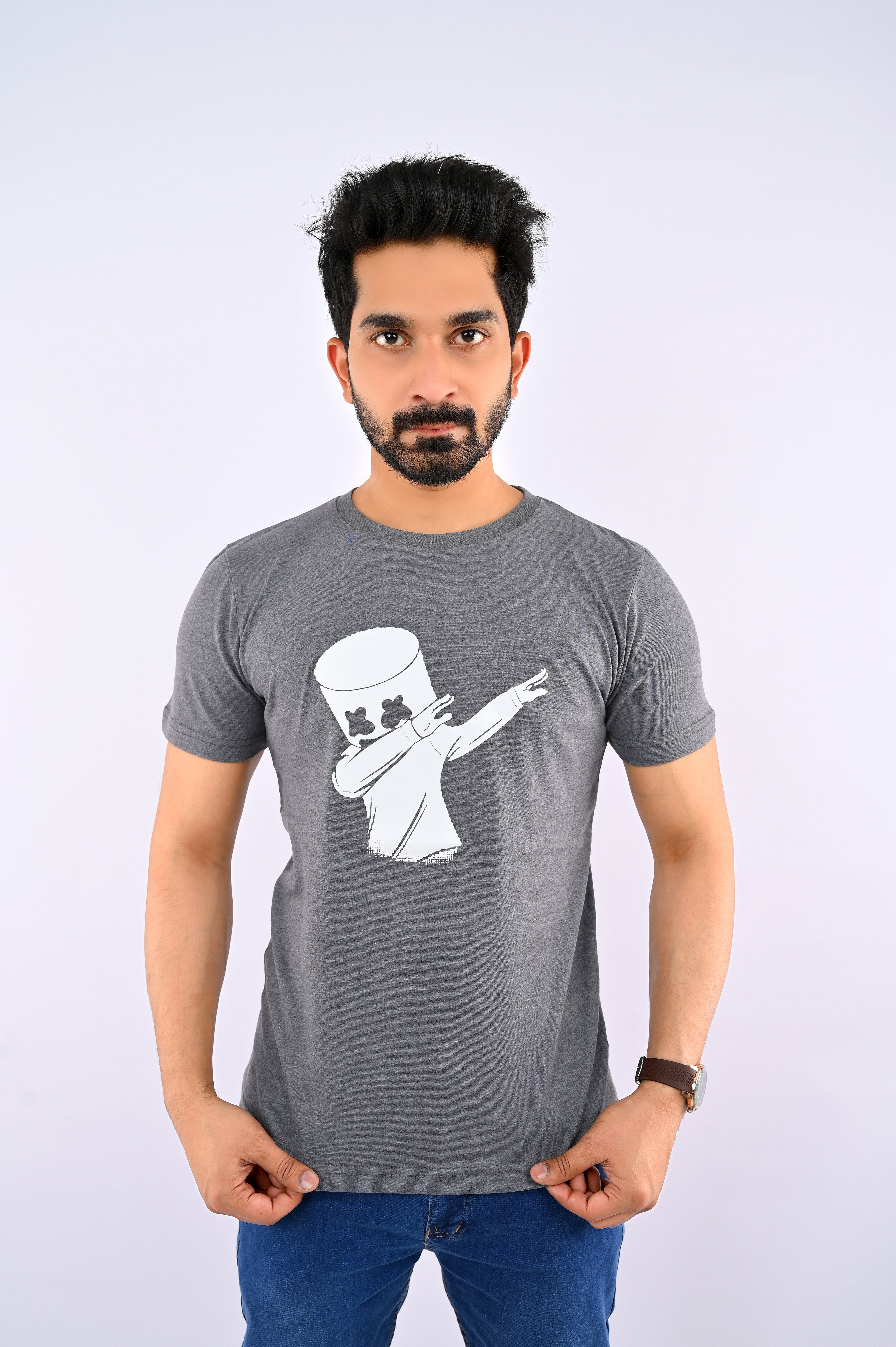 Just on Heather Grey