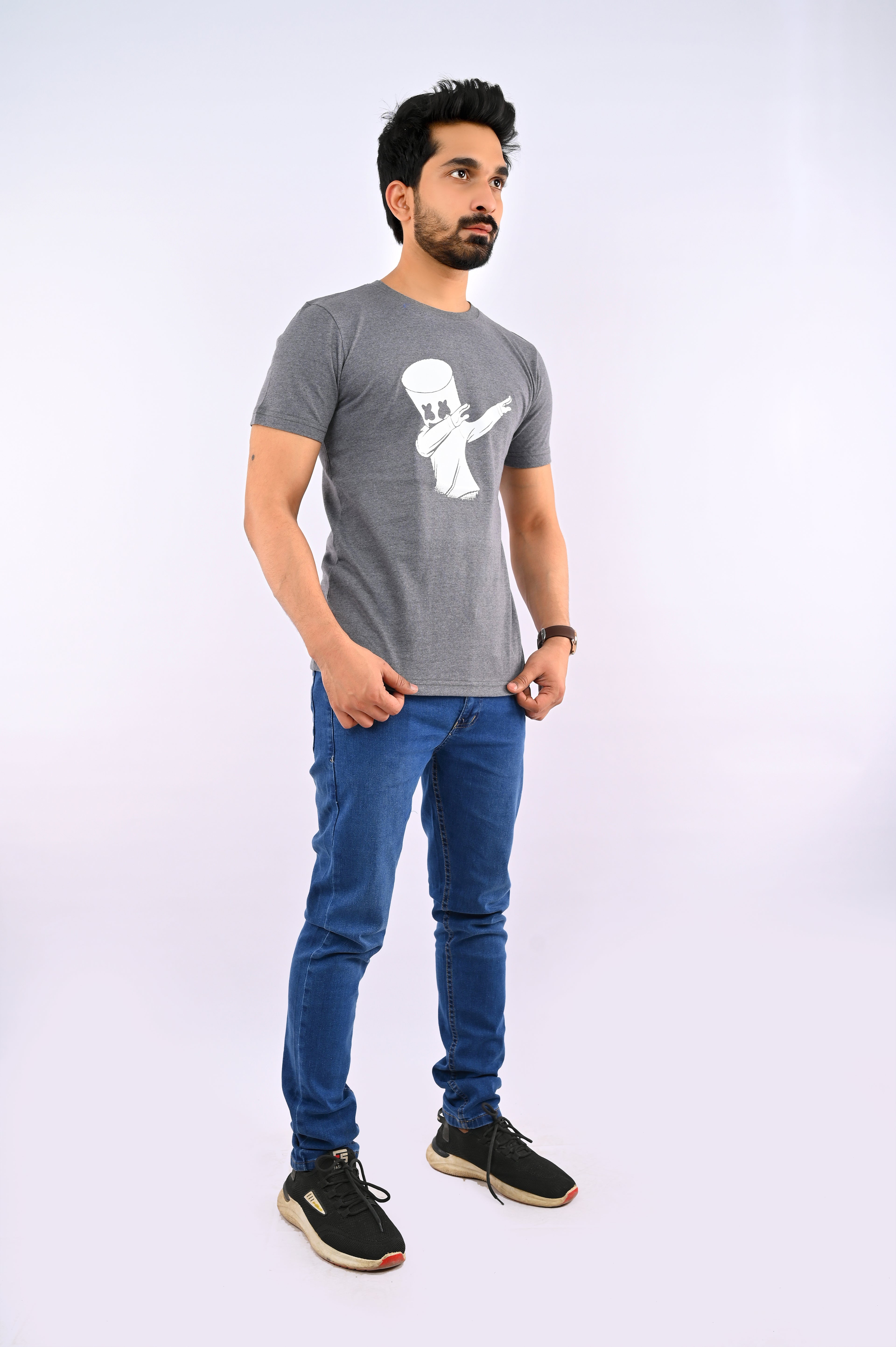 Just on Heather Grey