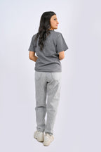 Heather Grey Round Neck
