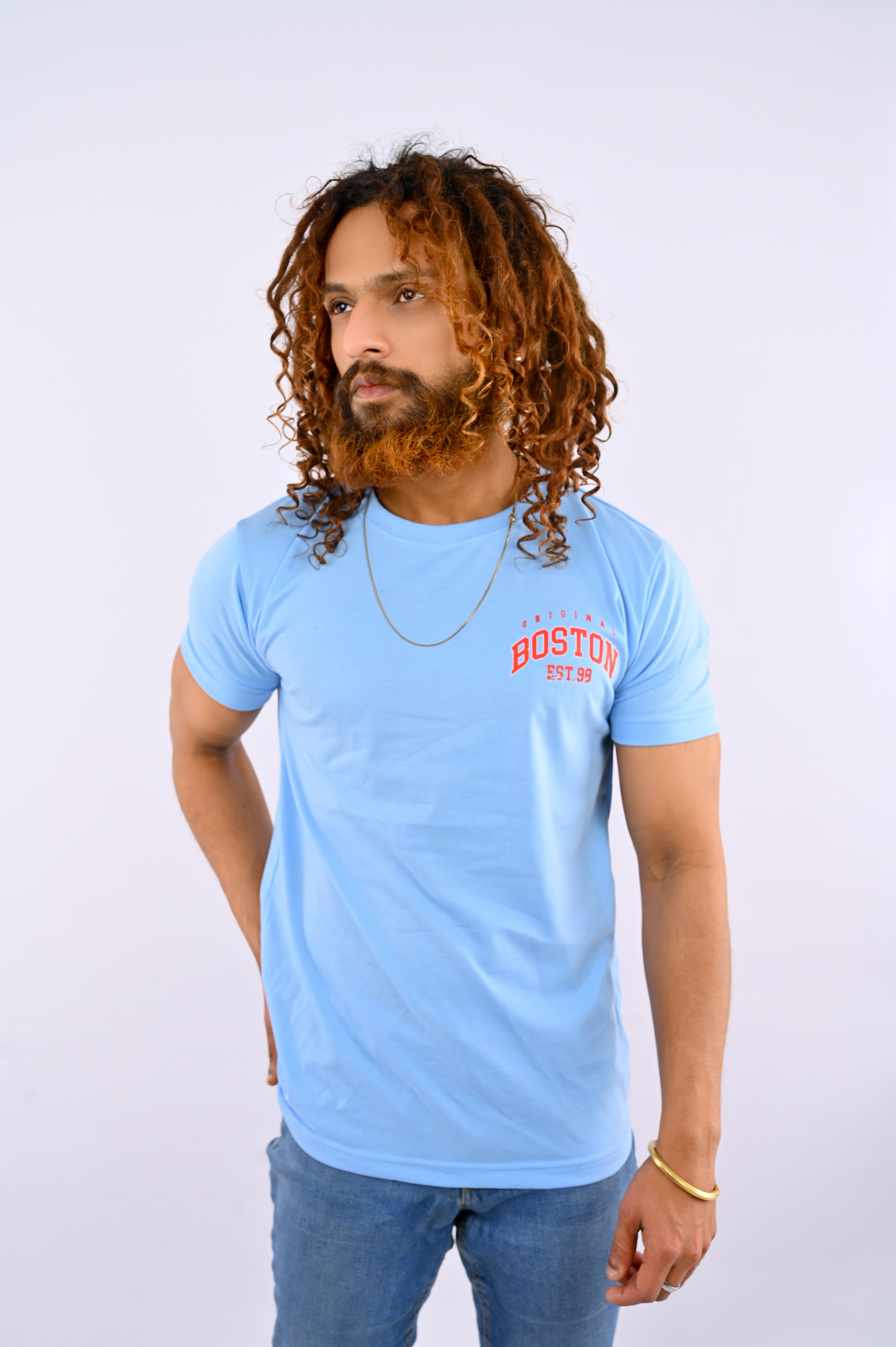 Boston 99 on Sky Blue