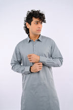 Light Grey Shalwar Kameez