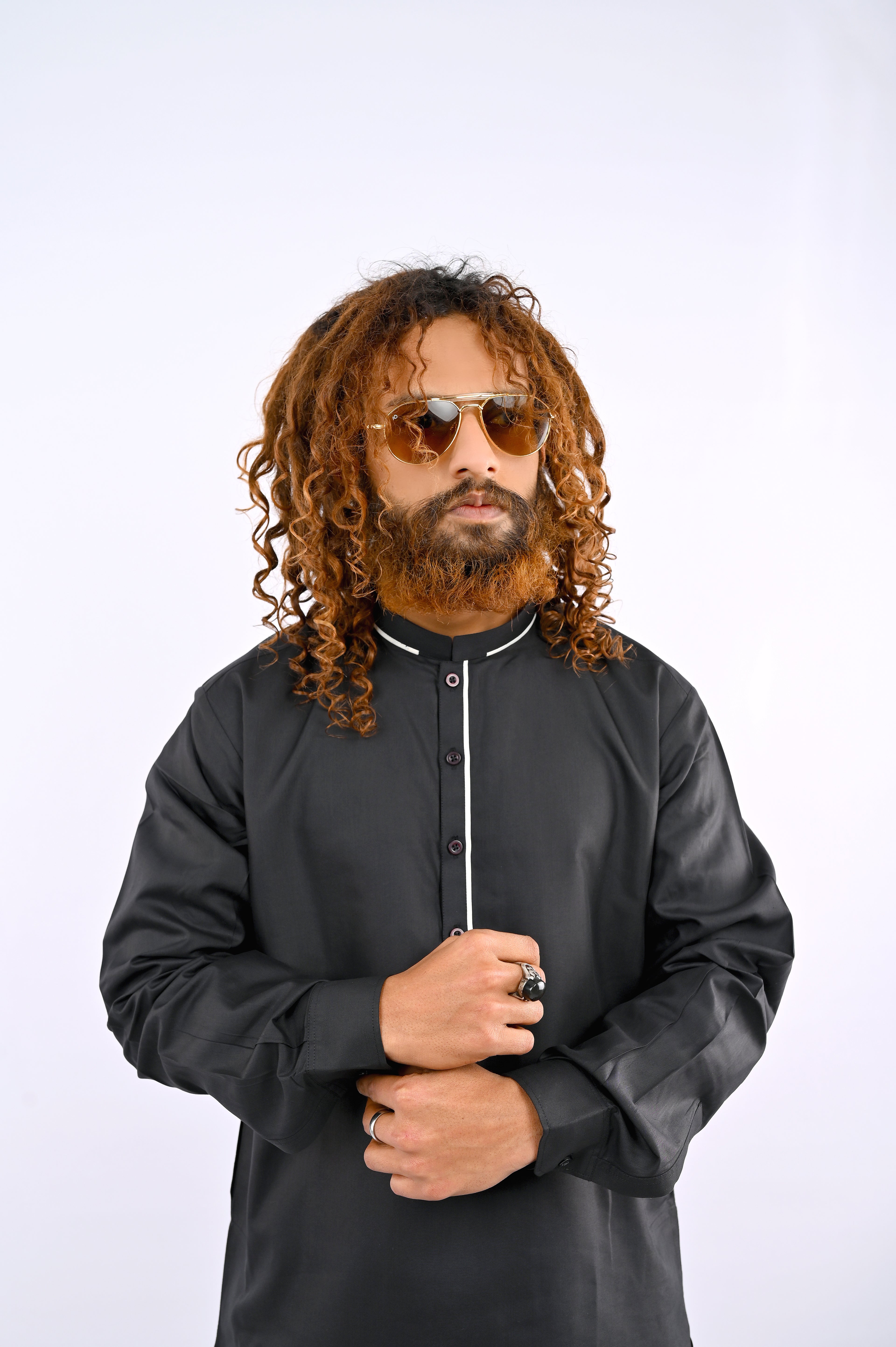 Black Shalwar Kameez