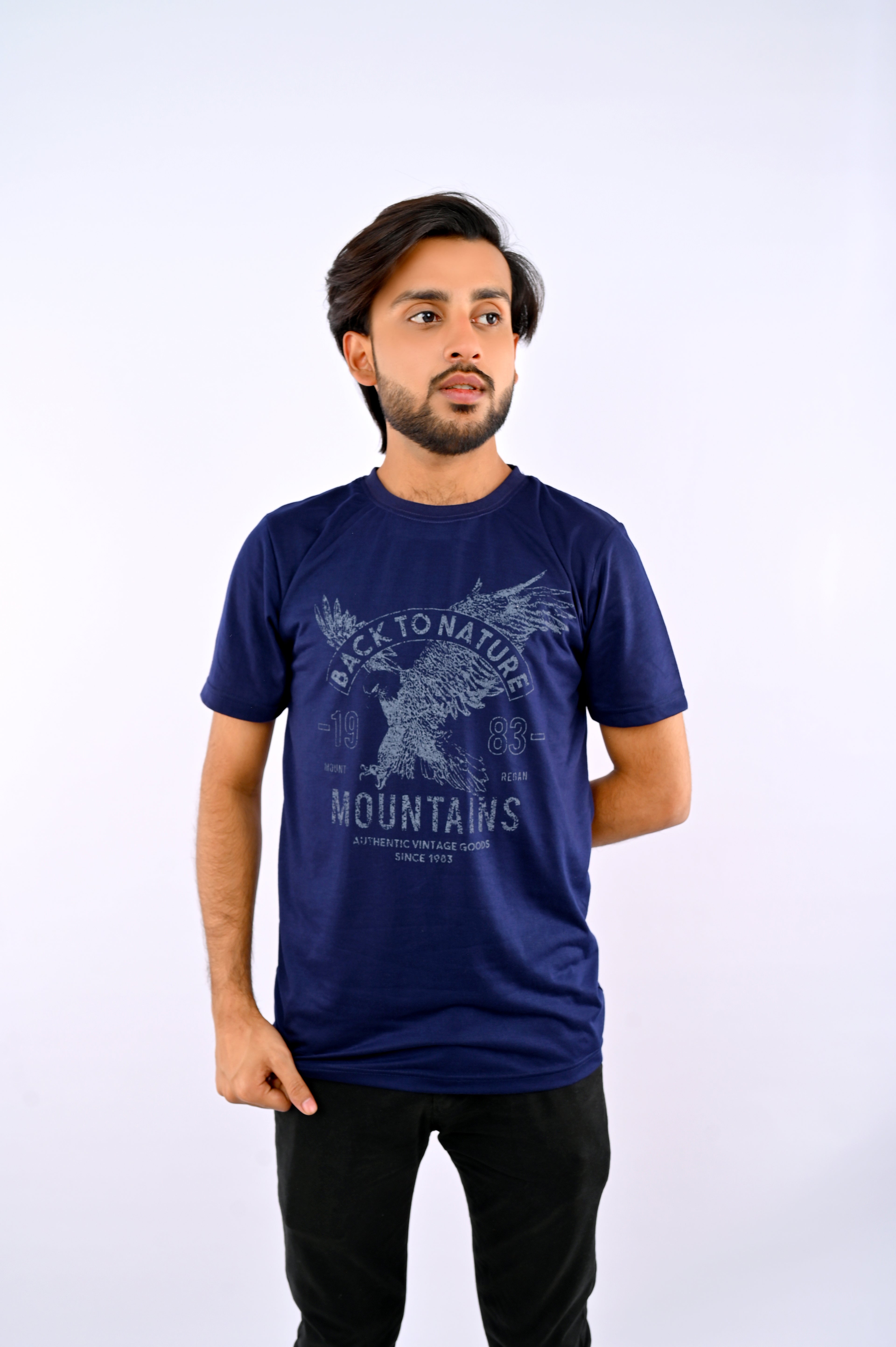 Back to Nature Blue T-Shirt