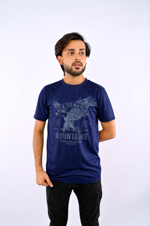 Back to Nature Blue T-Shirt