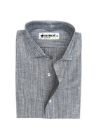 Light Grey Textured Shirt