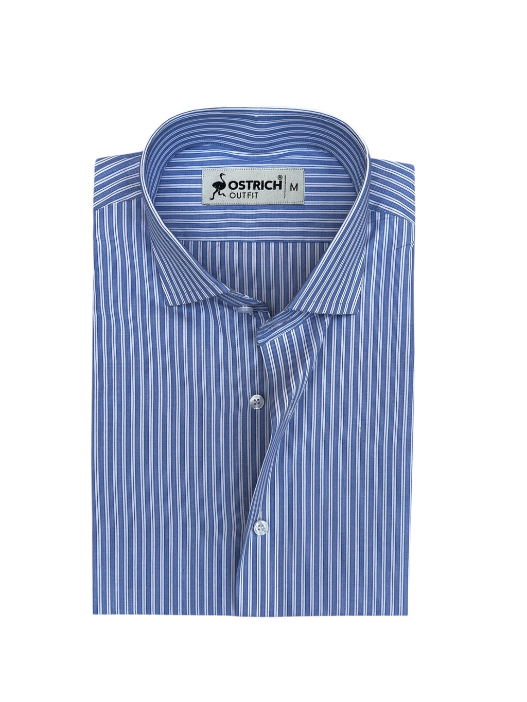Blue & White Striped Shirt