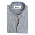 Ash Dark Grey Cotton Shirt