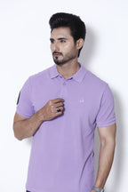Purple Ostrich Signature Polo