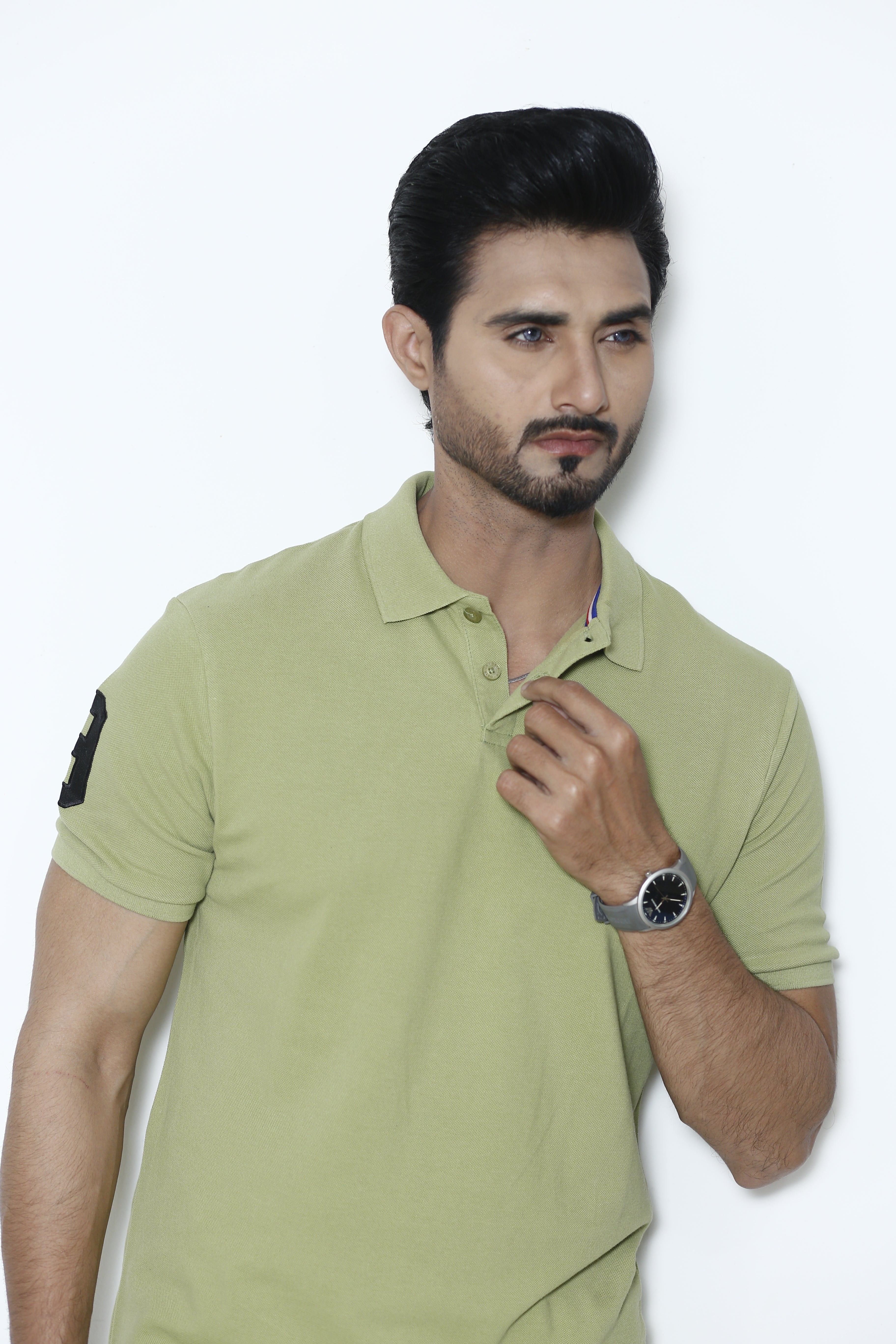 Lime Ostrich Signature Polo