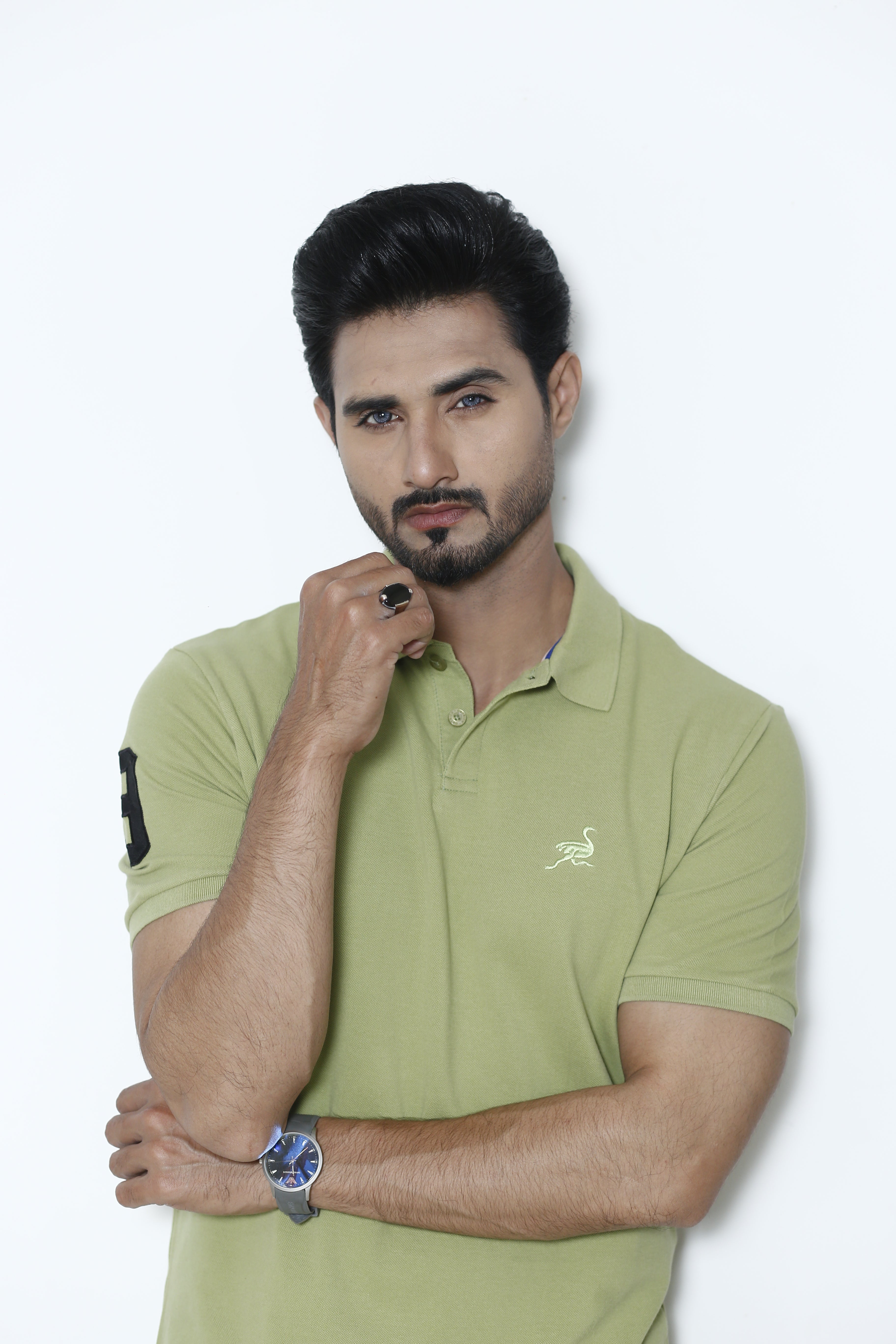 Lime Ostrich Signature Polo