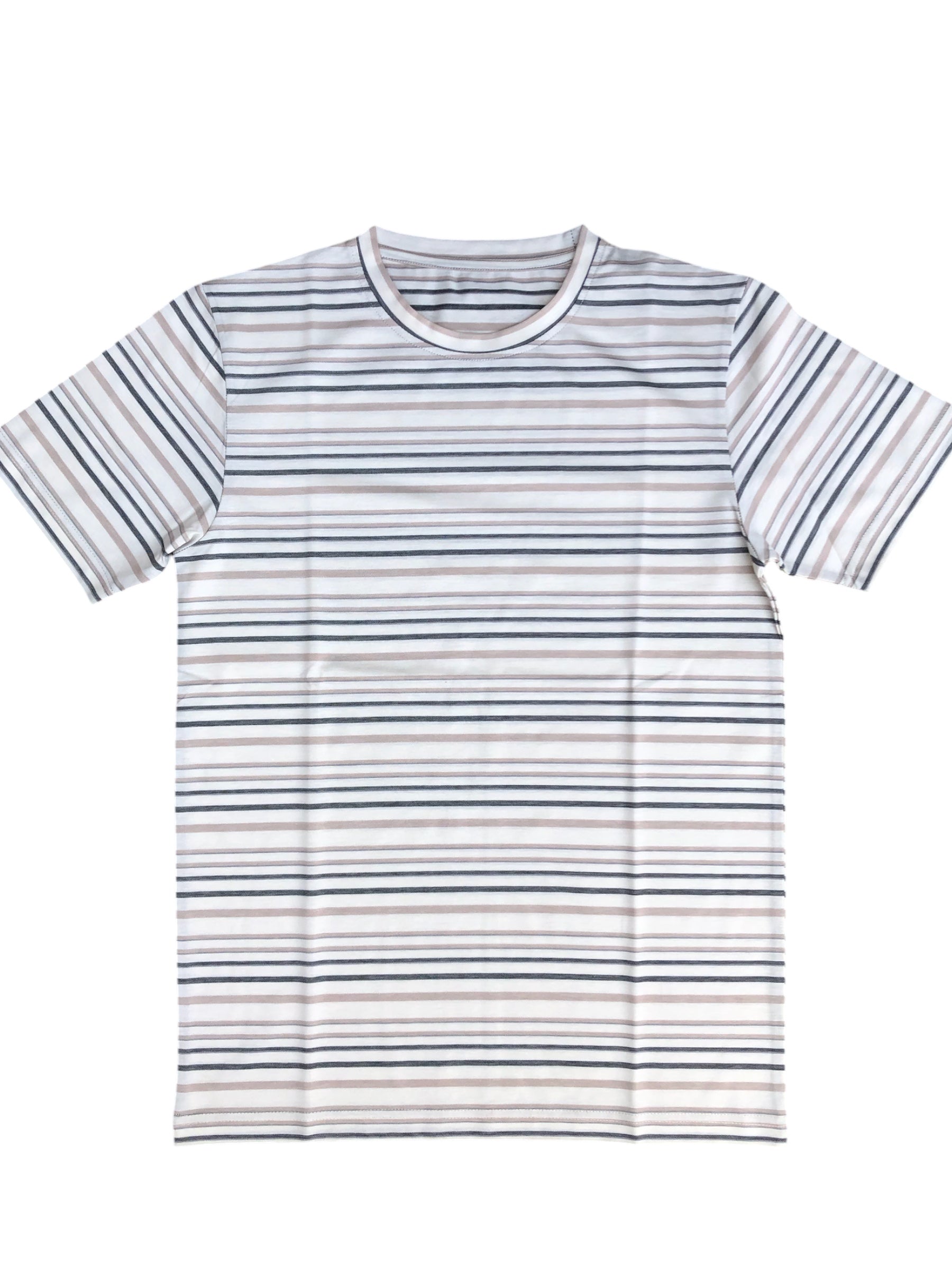 Round Neck Striped T-Shirt