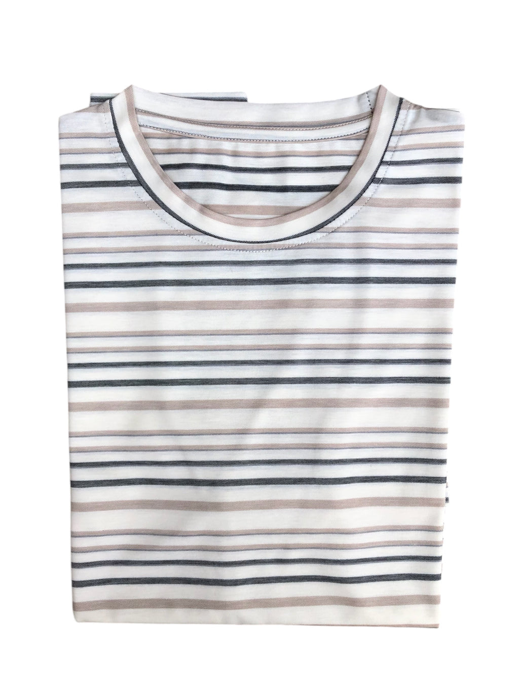Round Neck Striped T-Shirt