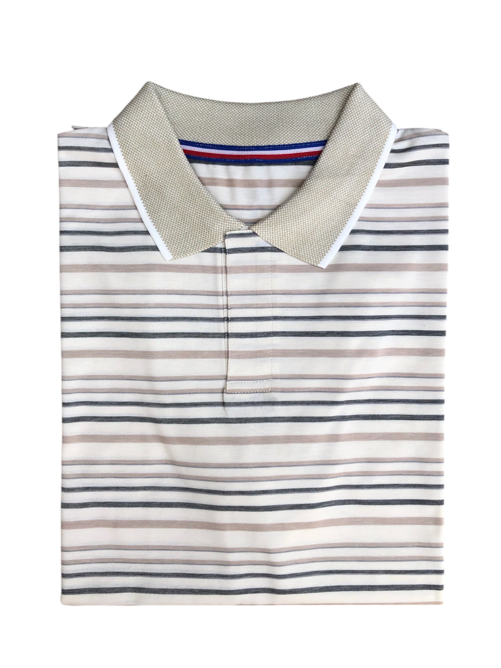 Striped Premium Polo
