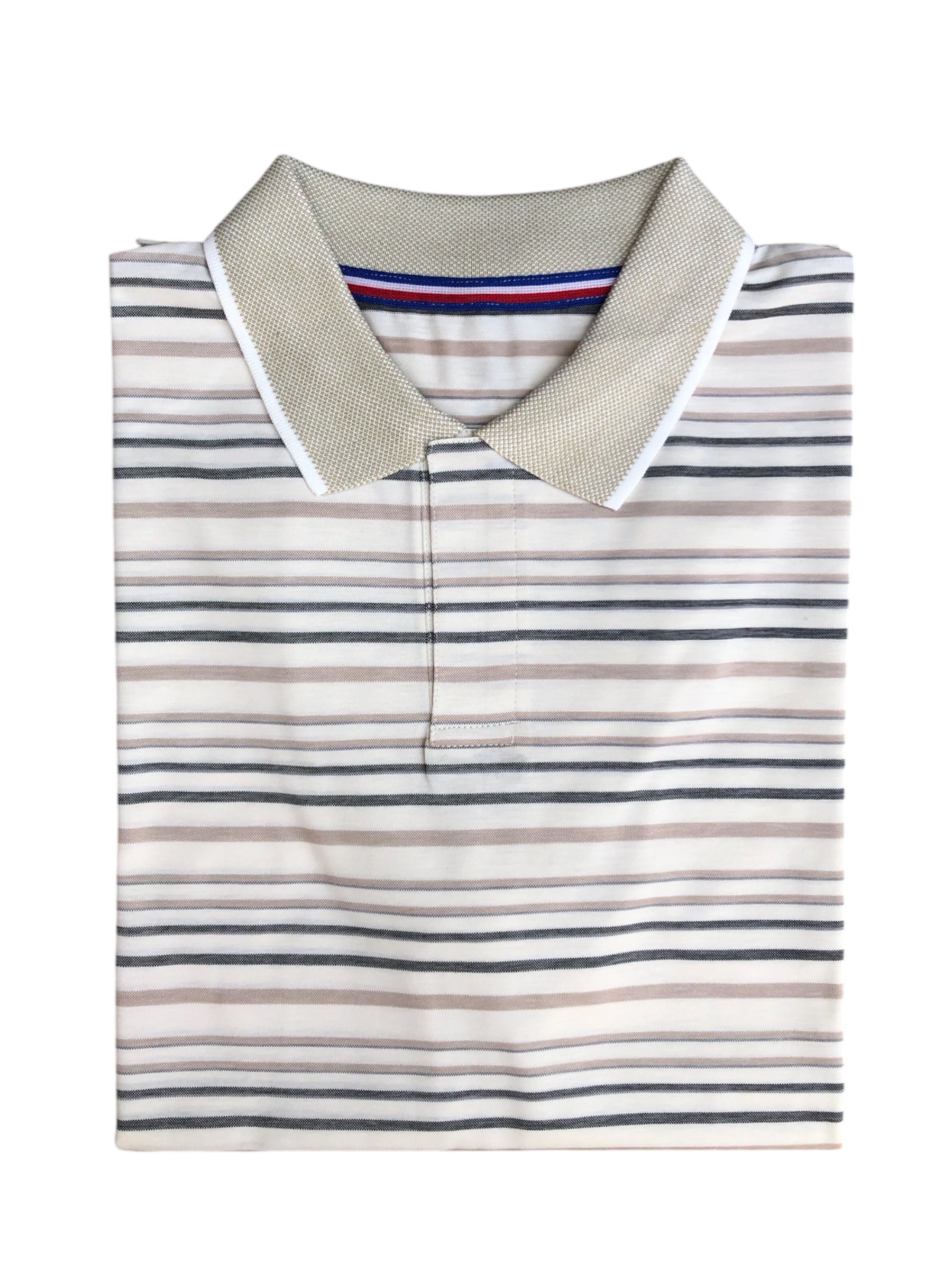 Striped Premium Polo