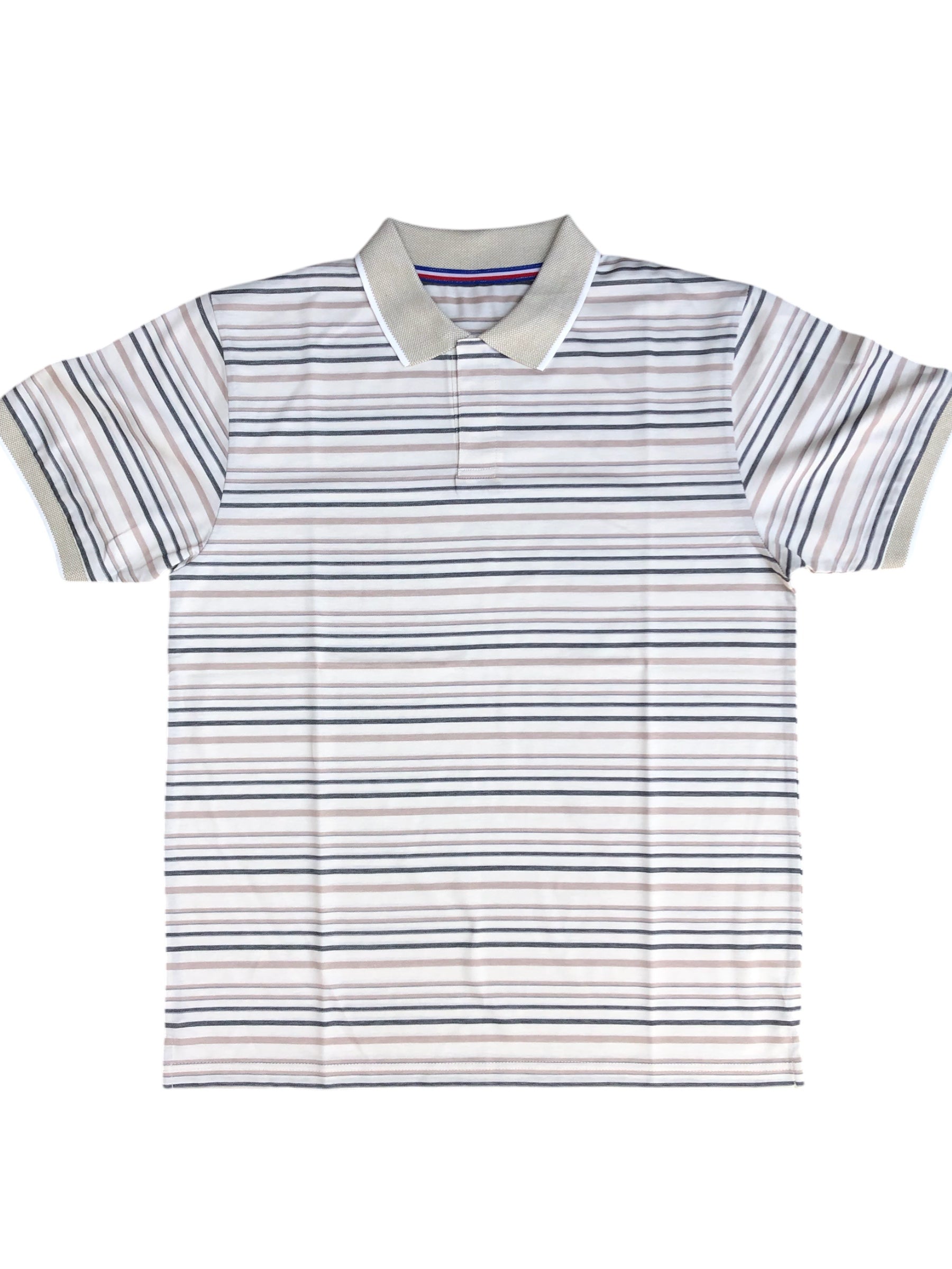 Striped Premium Polo